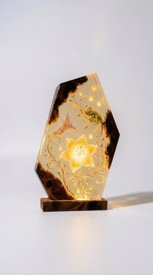 Princess Resin Lamps